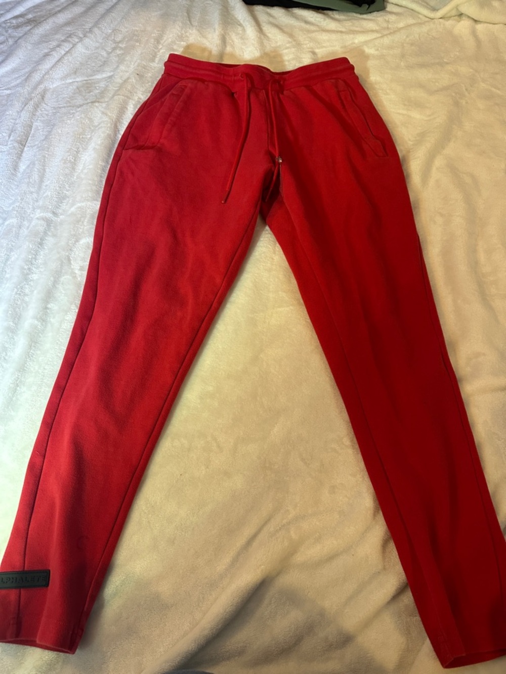 Alphalete Red Women’s Jogger Sweatpants